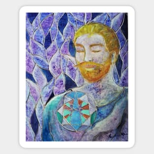 Saint Germain, ascended master Sticker